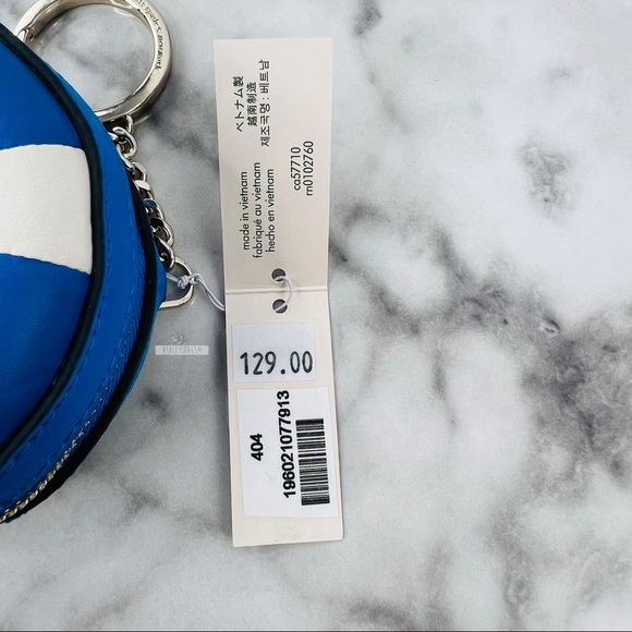 Kate Spade Pool Float Tote, Splash Key Chain, Large Wallet & Card Holder Wallet - Picture 15 of 16